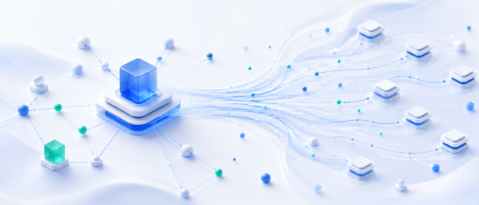 Central posting API hub distributing content across a network of social platforms